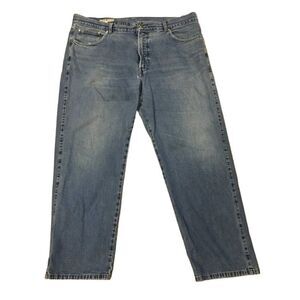 Joseph Abboud Mens Blue Denim Jeans Size 40 Classic Fit Straight Leg